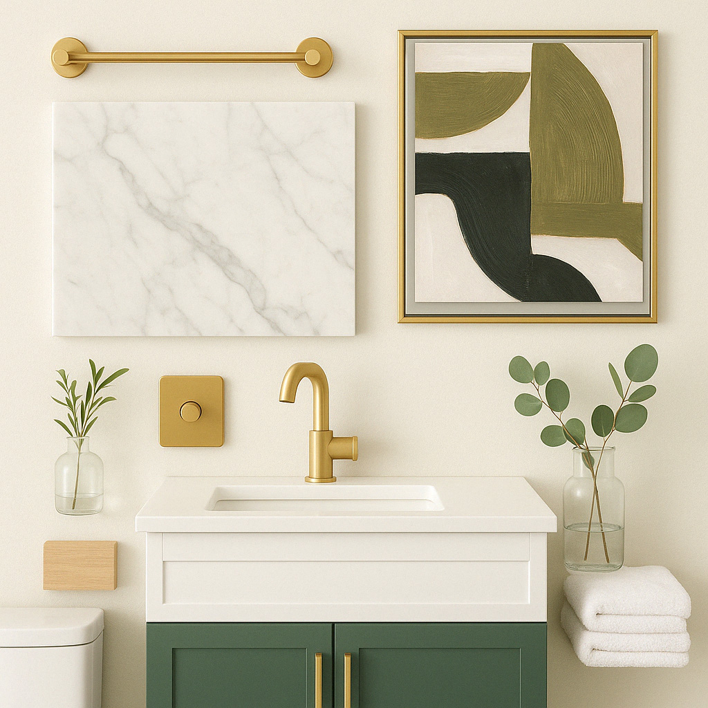 Emerald Luxe Minimalism